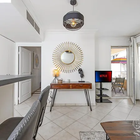 Joli Deux Pieces - Quartier Pointe Croisette - Ec Appartement Cannes