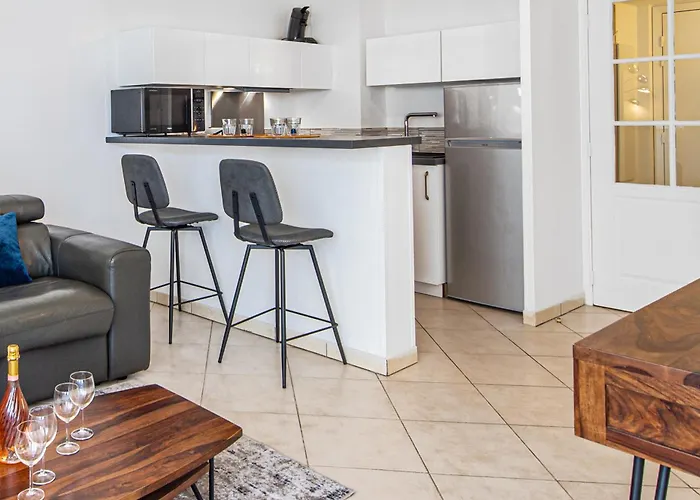 Joli Deux Pieces - Quartier Pointe Croisette - Ec Lägenhet *